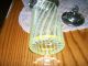 L.  G.  Wright Topaz Canary Swirl Vaseline Glass Pickle Castor Other photo 3
