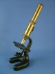 An Antique Brass & Iron Monocular Microscope,  By Emil Busch. Other photo 1