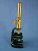 An Antique Brass & Iron Monocular Microscope,  By Emil Busch. Other photo 2