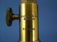 An Antique Brass & Iron Monocular Microscope,  By Emil Busch. Other photo 8