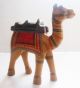 Old Vintage Hand Crafted Wooden Lacquer Painted Decorative Camel Toy India photo 1