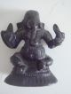 Ganesha Elephant Tibetan/indian Hindu Deity - Antique Bronze India photo 7