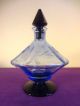 Vtg 1930s/40s Art Deco Barware Liquor/spirits Bar Decanter Bottle & Glasses Set Art Deco photo 3