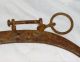 Antique Metal Horse Yoke Patina Primitives photo 3