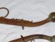 Antique Metal Horse Yoke Patina Primitives photo 7
