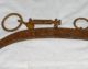 Antique Metal Horse Yoke Patina Primitives photo 8