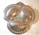 Vintage ' Baroque ' By Wallace Silverplate Art Deco 3 - Part Shell Serving Tray Platters & Trays photo 7