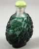 Chinese Peking Cutback Overlay Glass Snuff Bottle Trees Monkeys Snuff Bottles photo 5