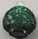 Chinese Peking Cutback Overlay Glass Snuff Bottle Trees Monkeys Snuff Bottles photo 8