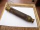 Large 29 Inch Old Vintage Antique Brass Telescope 3 Draw Other photo 1