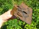 Antique & Very Primitive Wool Comb Carding Fiber Art Rusty & Hand Made Aafa Primitives photo 1