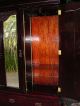 Antique 1880s Armoire Wardrobe W Mirrored Doors & Drawer Base Excellent Cond 1800-1899 photo 7