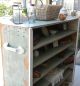 Repurposed Upcycled Vintage Shabby Rustic Farmhouse Shelves Cabinet Industrial Post-1950 photo 8