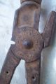 Antique 1904 Strieby Foote Combination Tool Rare Wire Fence Stretcher Farm Primitives photo 3