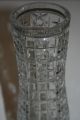 Soviet Union/ussr Antique Cut Crystal Vase 11 