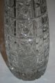 Soviet Union/ussr Antique Cut Crystal Vase 11 