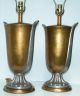 Fine Vintage Pair Hollywood Regency Table Lamps Frederick Cooper Chicago Lamps photo 2