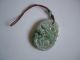 Jadeite Carving Mythical Beast And Bird Plaque Other photo 9