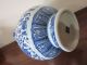 Chinese Large Blue And White Porcelain Vase Marvelous Floral Design Vases photo 9