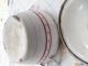 French Antique Hand Painted Flowers Enamel Large Stew - Pan W Cover C.  1920 Metalware photo 5