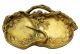 French Gilt Bronze Heron Vide Poche By Parisien Sculptor André Villien Metalware photo 2