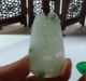 Cert ' D 100% Natural A Jadeite Elegant Translucent Ice Dragon Necklace Pendant Nr Dragons photo 3