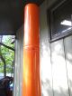 Retro Mid Century Modern Burnt Orange Carousel Freestanding Cone Fireplace Malm Mid-Century Modernism photo 7