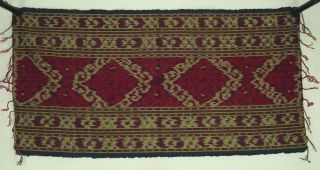 Indonesian Timor Hand Woven Textile Shawl Cloth Fabric Handmade Free S/h Ga25 photo