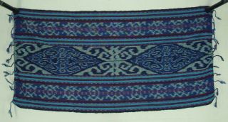 Indonesie Timor Hand Woven Textile Shawl Cloth Fabric Handmade Free S/h Ga27 photo