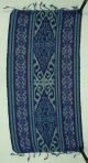 Indonesie Timor Hand Woven Textile Shawl Cloth Fabric Handmade Free S/h Ga27 Pacific Islands & Oceania photo 1
