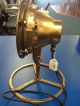 Antique Brass Spotlight Nautical Searchlight Designer Electric Lamps Lamps & Lighting photo 2