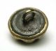 Antique Glass In Metal Amethyst Glass Berry Mold In Brass Design Buttons photo 2