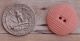 Nbs Medium Pink China Button Pattern - Eye Cross 7/8 