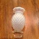 Antique Fenton Hobnail Milk Glass Vase Irridescent Vases photo 2