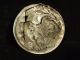 Signed Sheffield Plate Silver Over Copper Relief Roundel Plaque W/ Sterling 1848 Metalware photo 10