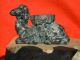 C1922 Louis Aronson Spelter Camel Incense Burner Metalware photo 5