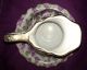 Royal Crown Creamer With Saucer,  White With Purple Violets Cups & Saucers photo 1