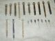 1920 ' S Antique - 13 Glass Medical Syringes W/stainless Steel Sterilizer Case Other photo 1
