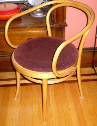 Thonet Stendig Bentwood Armchair Vintage Modern Classic Chair photo