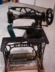 Two Singer 29 - 4 Leather Patcher Treadle Sewing Machines,  Industrial Cylinder Arm Sewing Machines photo 3