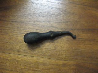 Antique Vintage Collectible Gomph 2 Two Rows Leather Craft Working Tool Crafts photo