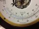 Vintage Schatz German Marine Ships Clock Barometer Clocks photo 4