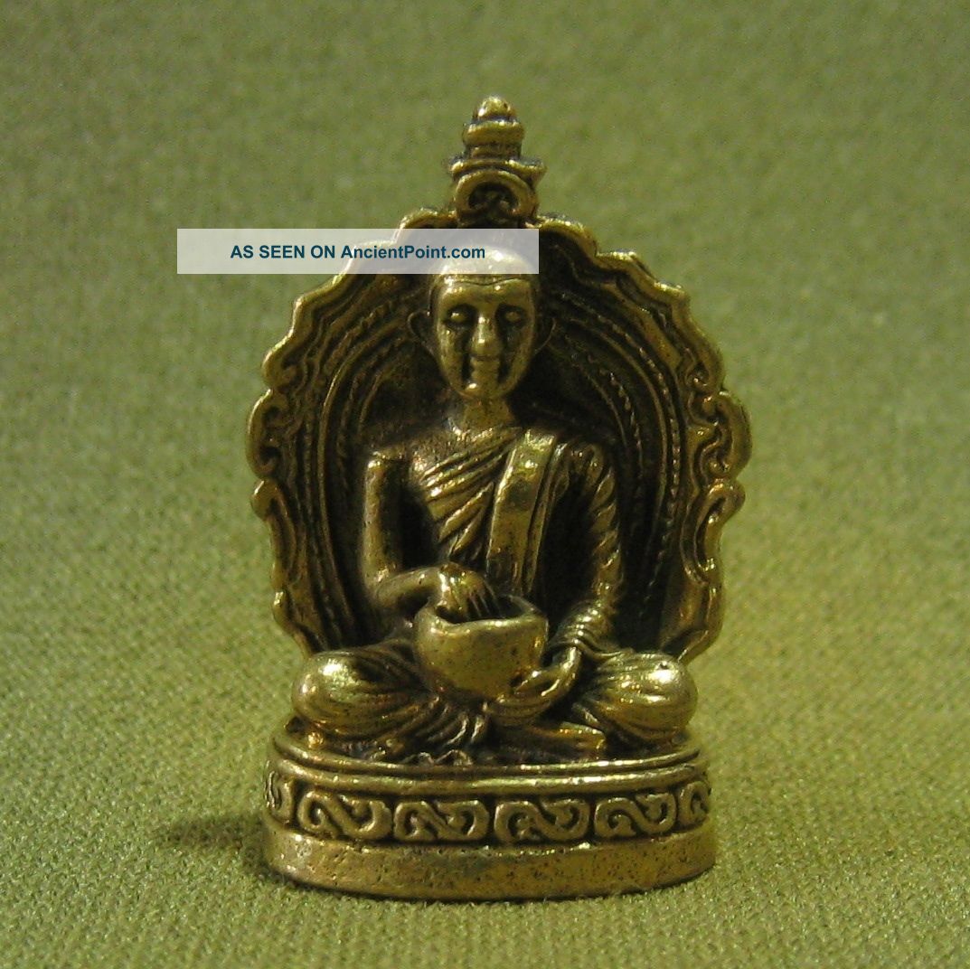 Phra Sivali Wealth Luck Good Business Sacred Charm Thai Amulet Amulets photo