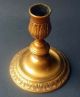 Very Rare & Untouched French Louis 14th Formal Bronze Desk Candlestick,  Ca.  1725 Metalware photo 4