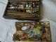 Antique French 19th Century Wood Artist ' S,  Paint Box Antique Boxes photo 2