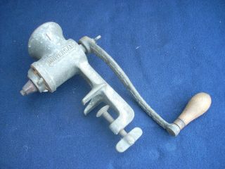 Antique Lf & C Universal Steel Bench Mount Food Chopper Meat Grinder New Britain photo