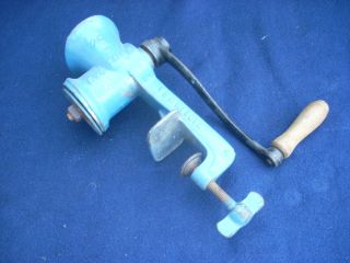 Vintage Keystone 20 Steel Bench Mount Food Chopper Meat Grinder Boyertown Pa photo