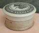 Antique 1880 ' S Ceramic Toothpaste Pot/lid,  Advertising W/queen Victoria Portrait Jars photo 4