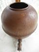 Round Copper Boiler Pharmacy Ointment Kettle Moonshine W Brass Economy Faucet Co Primitives photo 1