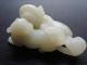 A Pale Celadon Jade Lion And Cub Group Carving - Qing Dynasty,  China Other photo 1